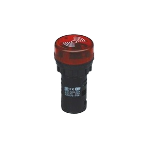 申奥蜂鸣器 红色 个盒Còi chip điện tử màu đỏ 220V/24V (10 cái/hộp) SAD-16 nhãn hiệu SHEN AO, mới 100% - 220V/24V 10/ /buzzer